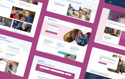 visual design website werken in de gehandicaptenzorg