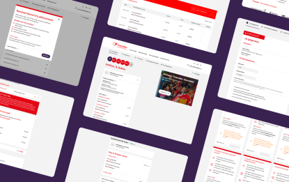 webdesign van de mijn omgeving van Transdev