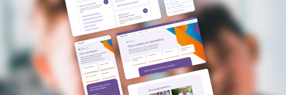 Design van de website levvel.nl
