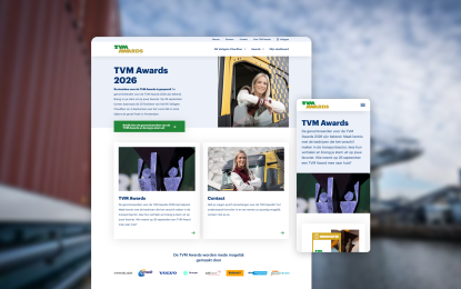 Design website TVM Awards
