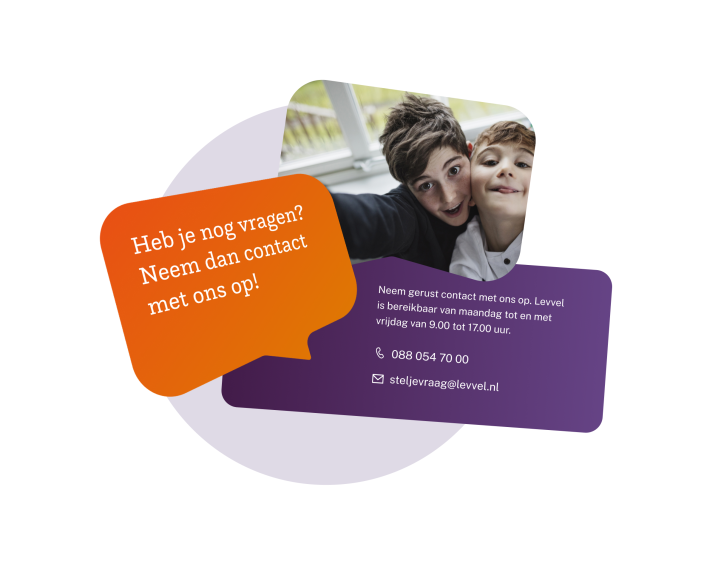 Design elementen levvel.nl