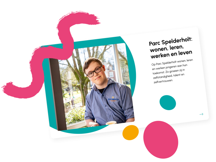 Design website Leven is Meedoen
